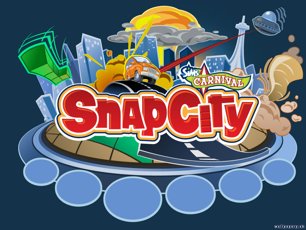The Sims Carnival: SnapCity - wallpaper 3
