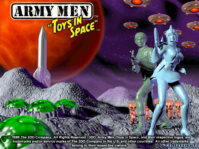 Army Men 3: Toys in Space - wallpaper 1