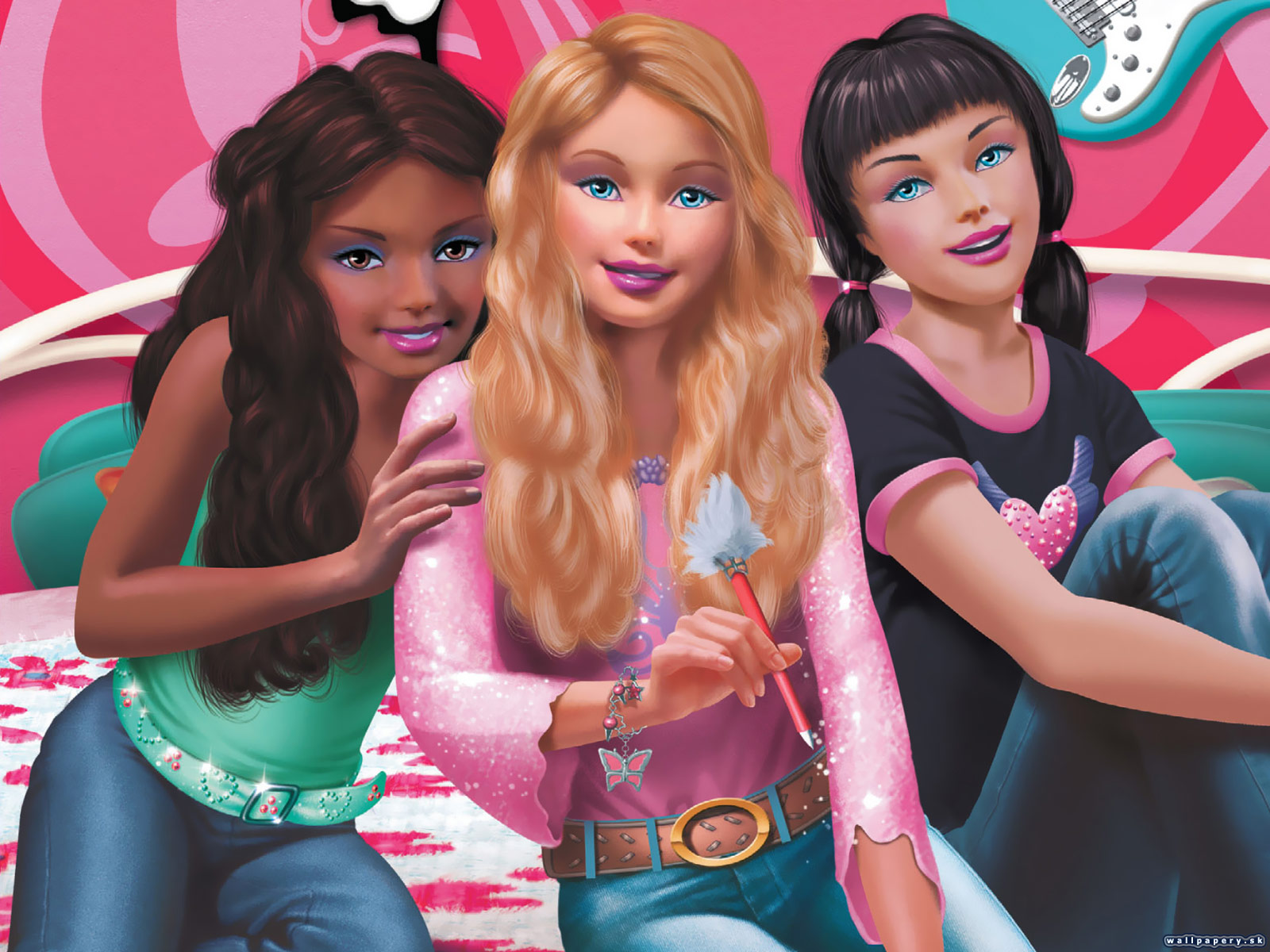 The Barbie Diaries: High School Mystery - wallpaper 2
