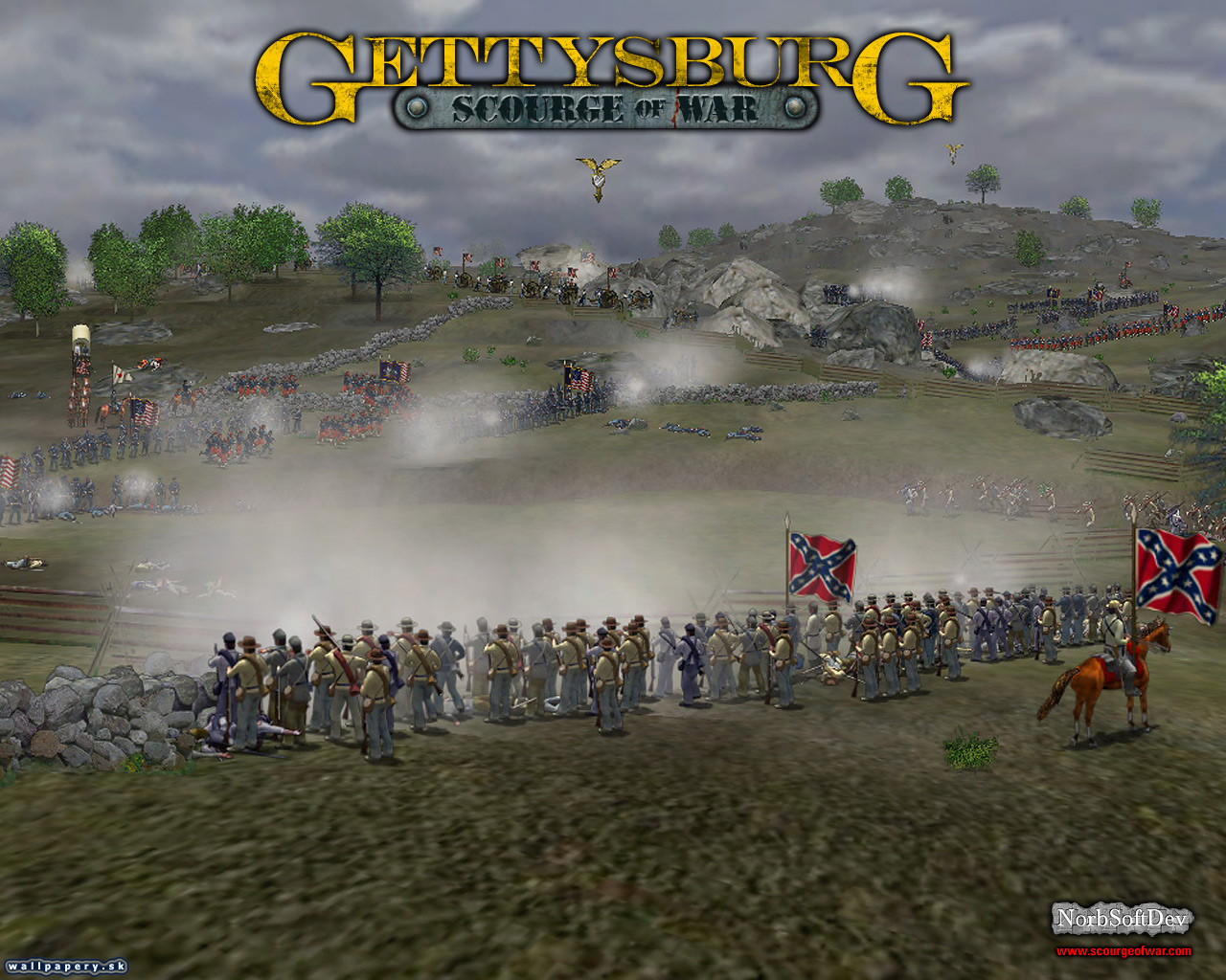 Scourge of War: Gettysburg - wallpaper 2
