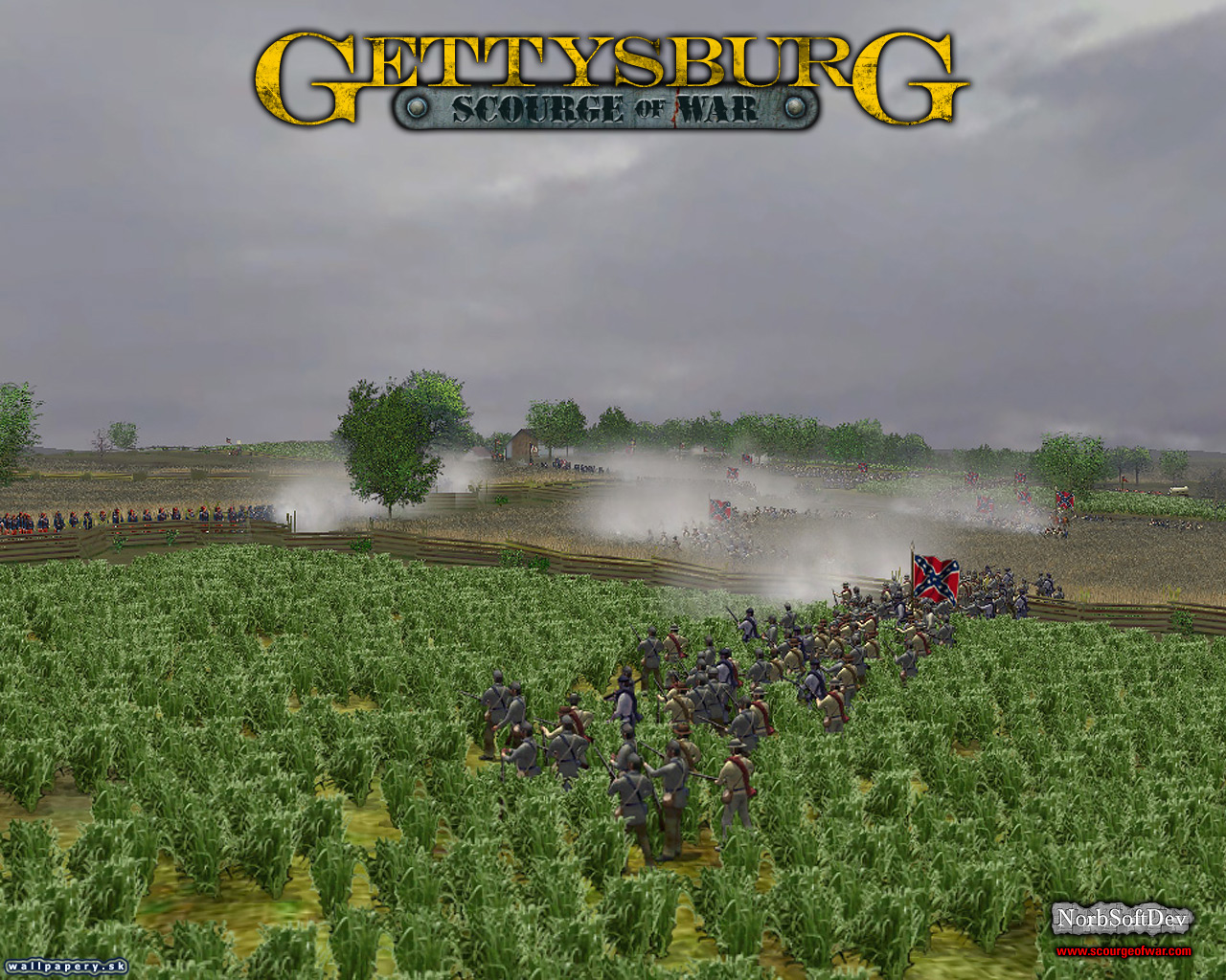 Scourge of War: Gettysburg - wallpaper 5