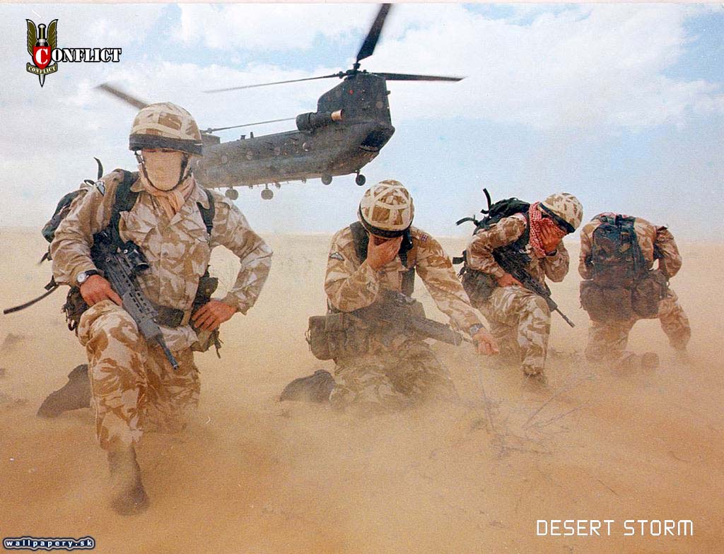Conflict: Desert Storm - wallpaper 1