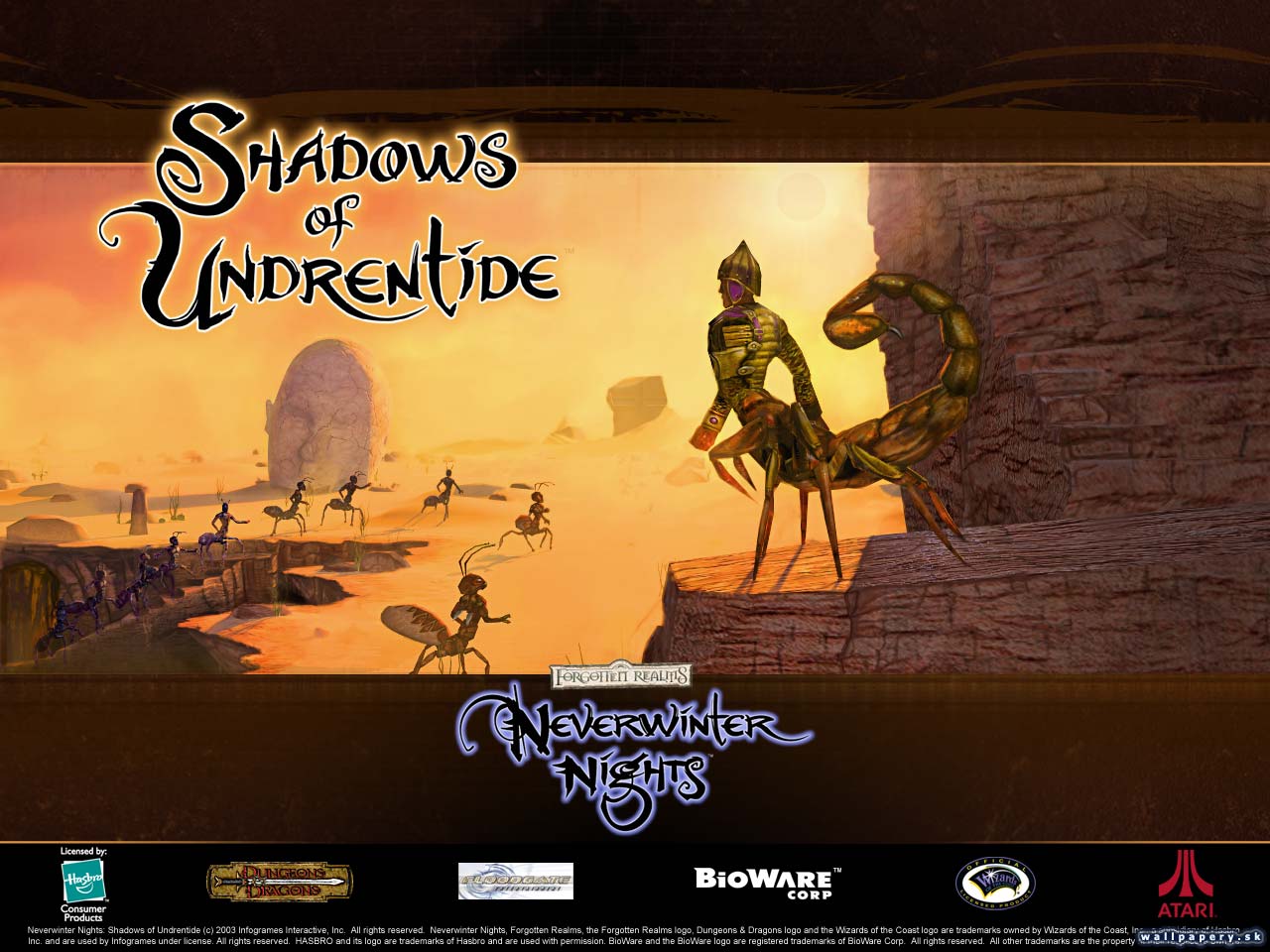 Neverwinter Nights: Shadows of Undrentide - wallpaper 3