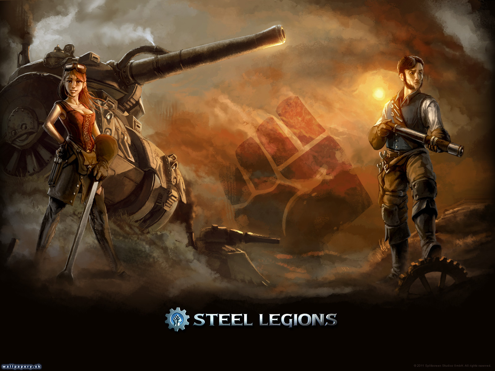 Steel Legions - wallpaper 1