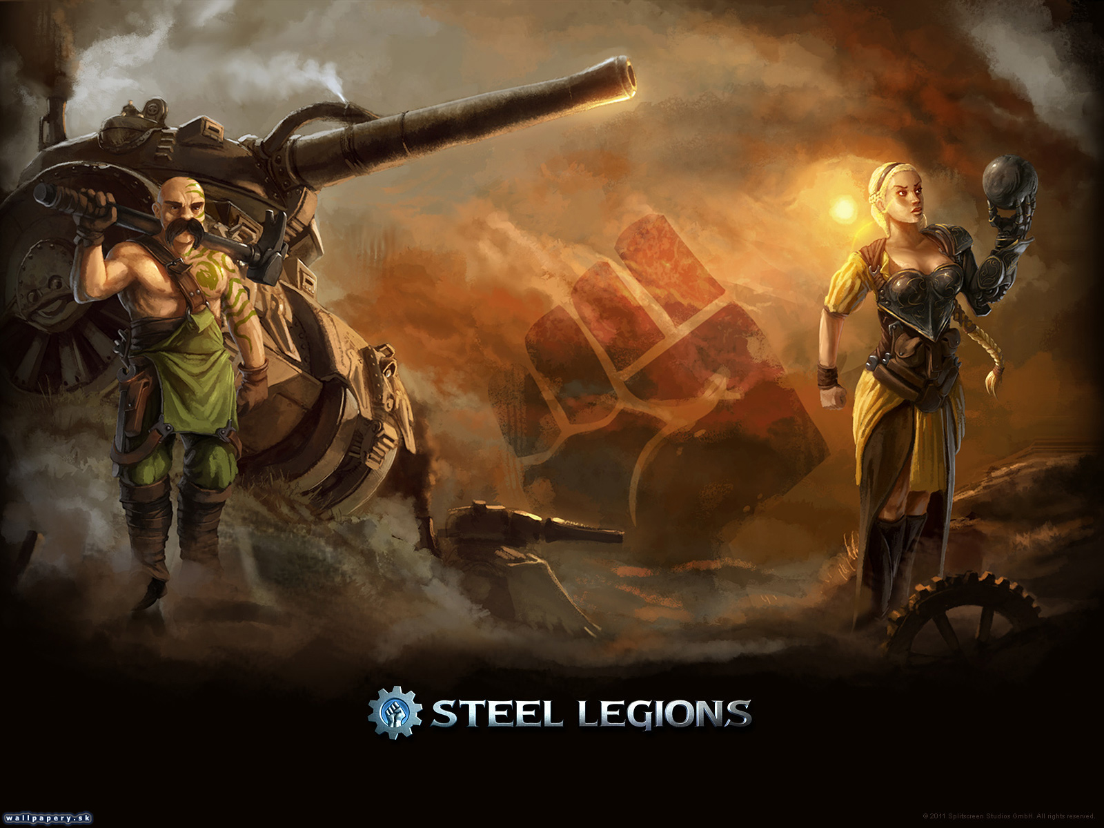 Steel Legions - wallpaper 2
