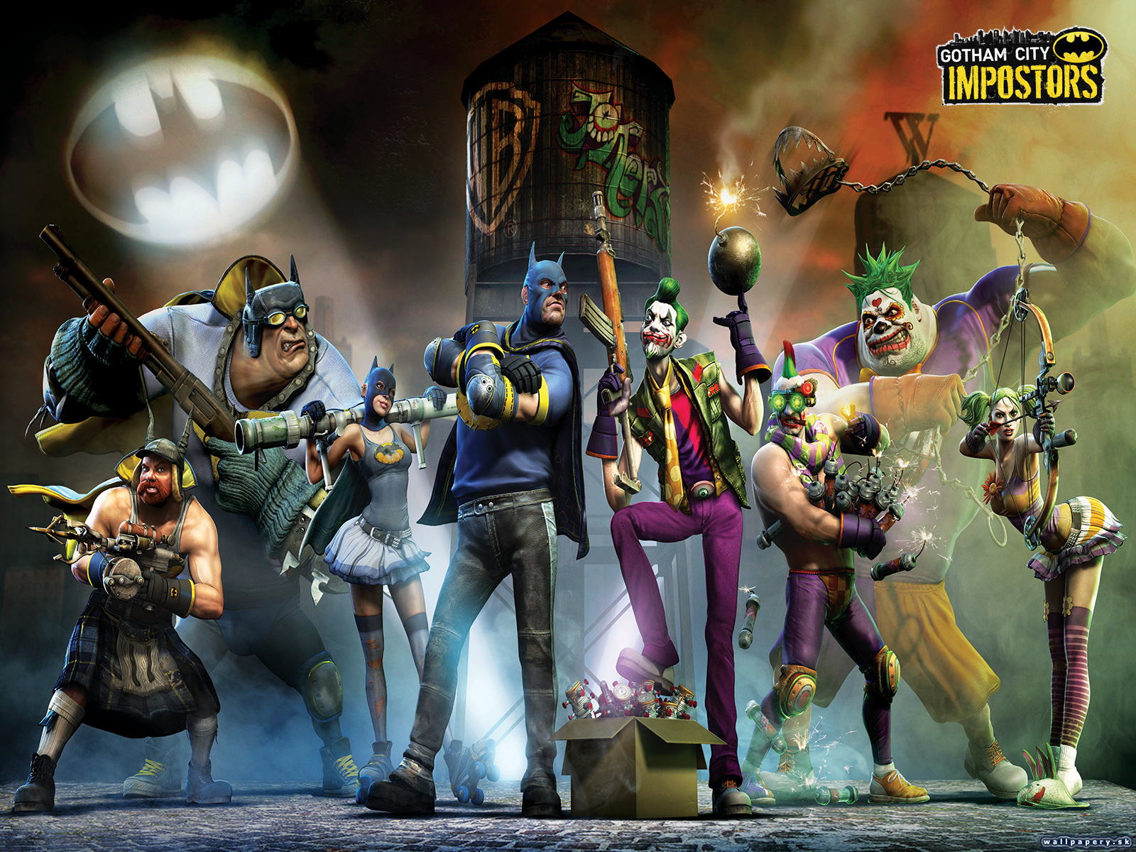 Gotham City Impostors - wallpaper 1