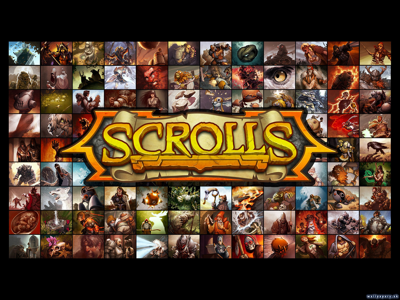 Scrolls - wallpaper 3