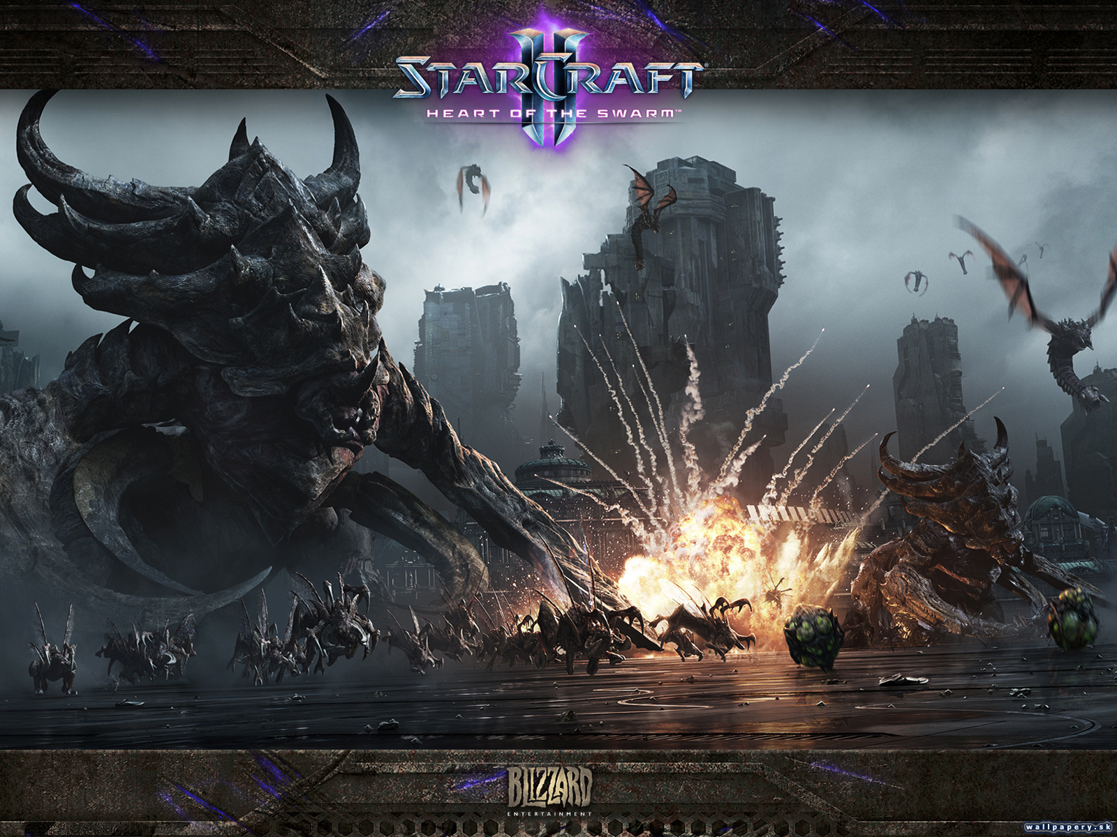 StarCraft II: Heart of the Swarm - wallpaper 2
