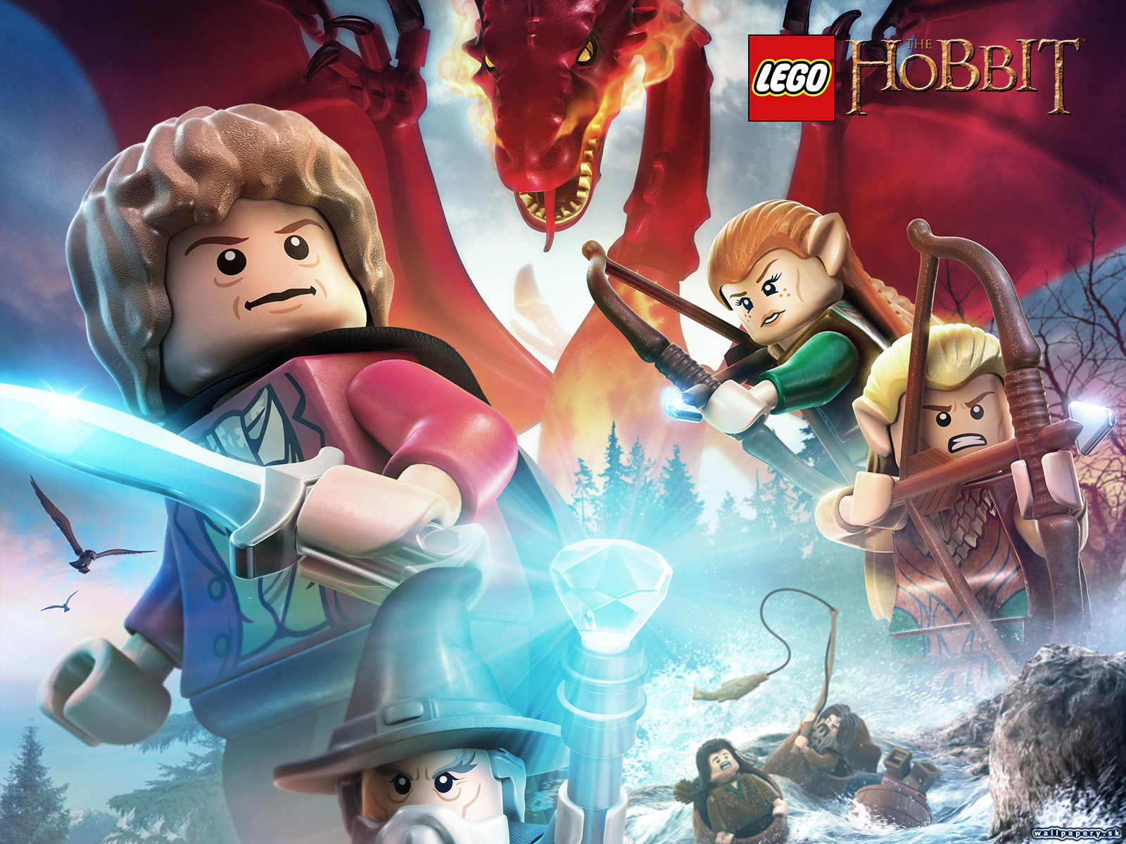 LEGO: The Hobbit - wallpaper 1