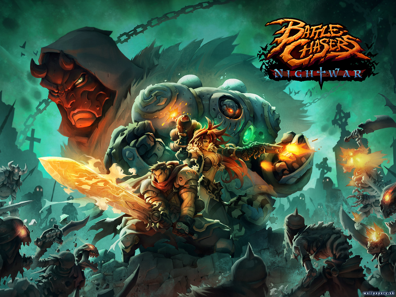 Battle Chasers: Nightwar - wallpaper 1