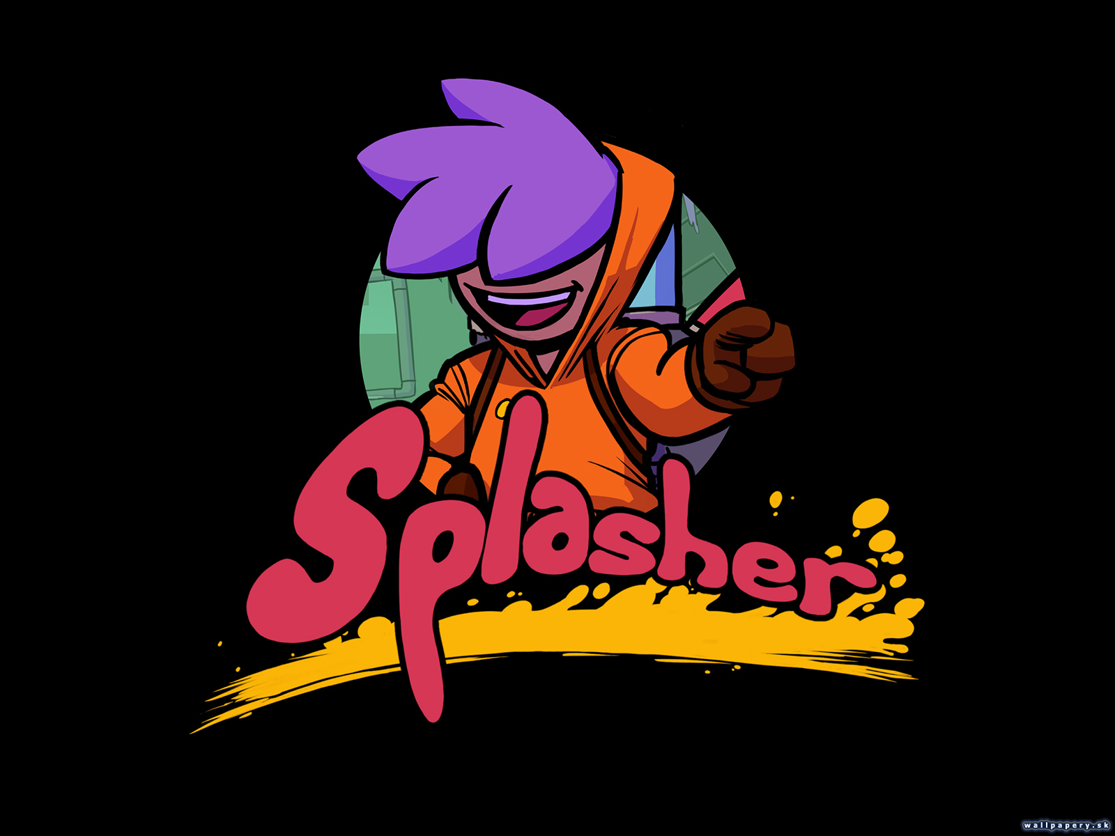 Splasher - wallpaper 1