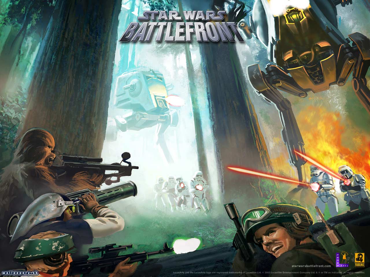 Star Wars: BattleFront (2004) - wallpaper 3