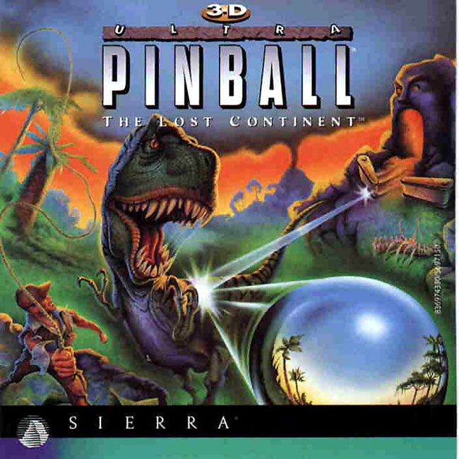 3D Ultra Pinball: The Lost Continent - predn CD obal