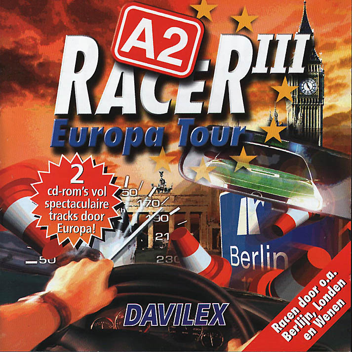 A2 Racer 3: Europa Tour - predn CD obal