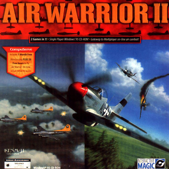 Air Warrior 2 - predn CD obal