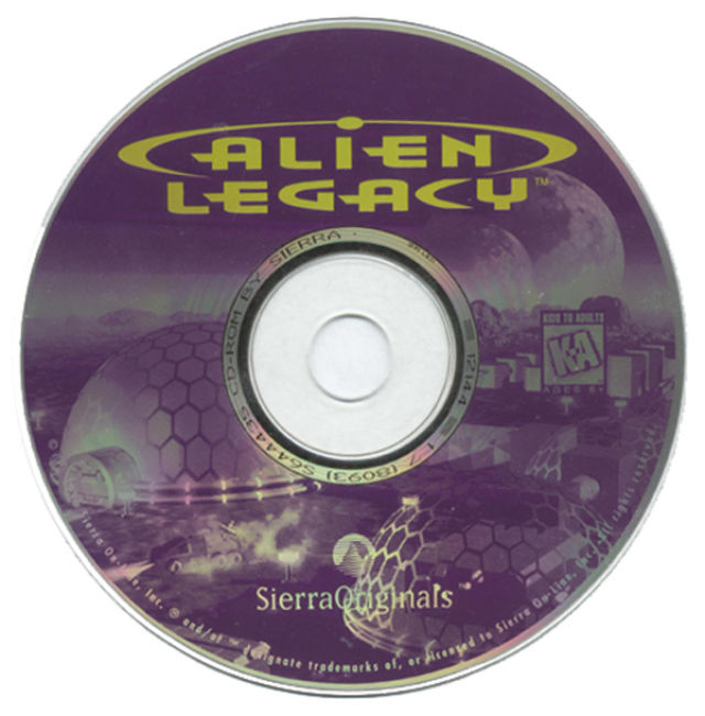 Alien Legacy - CD obal