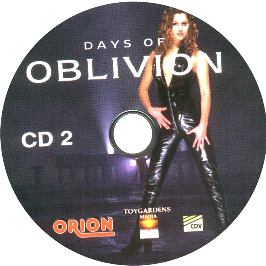 Days of Oblivion - CD obal 2