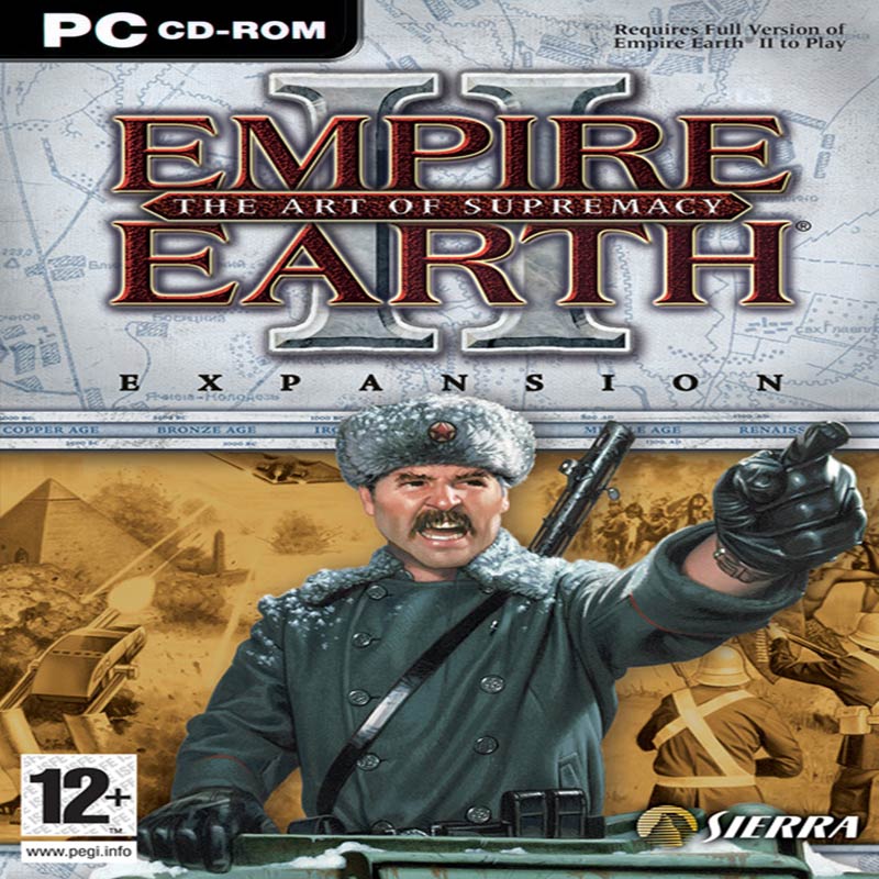Empire Earth 2: The Art of Supremacy - predn CD obal