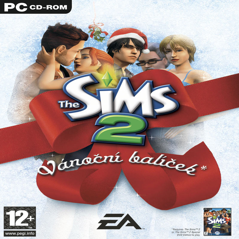 The Sims 2: Christmas Party Pack - predn CD obal