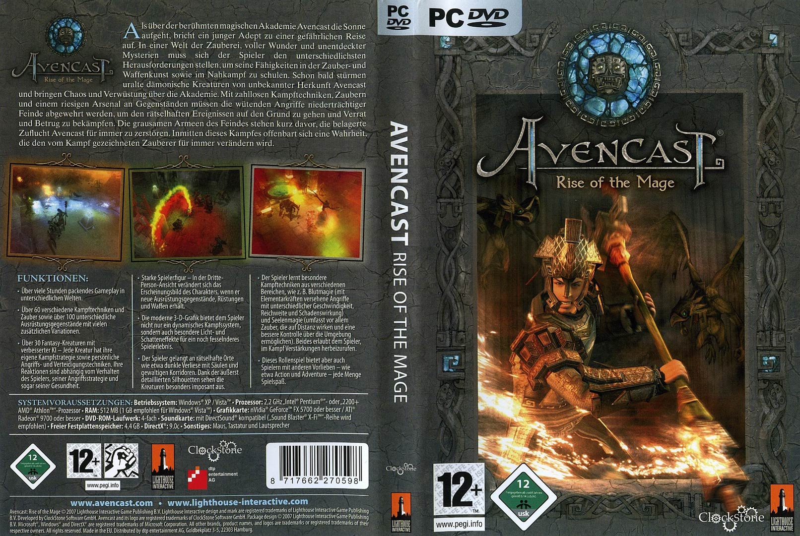 Avencast: Rise of the Mage - DVD obal