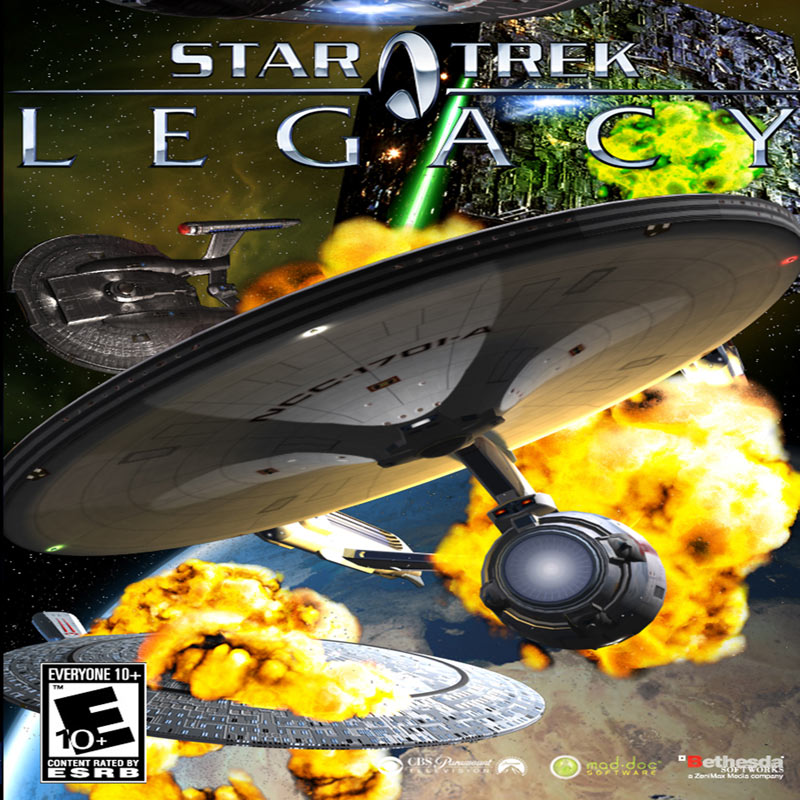 Star Trek: Legacy - predn CD obal 2