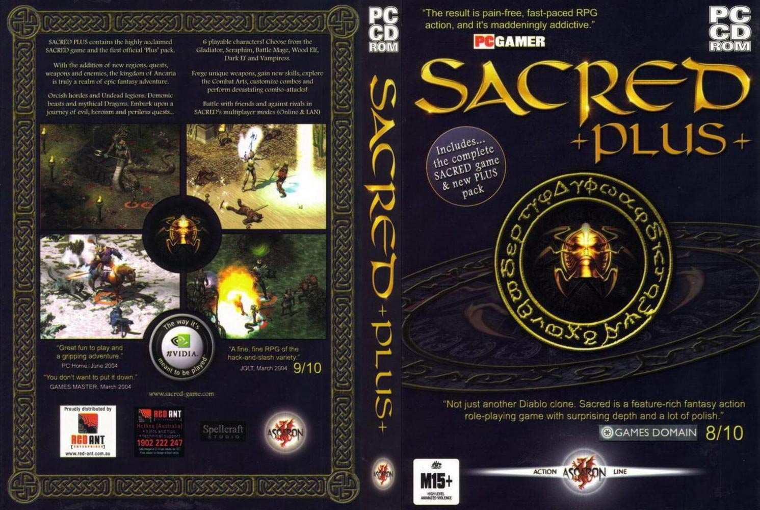 Sacred Plus - DVD obal
