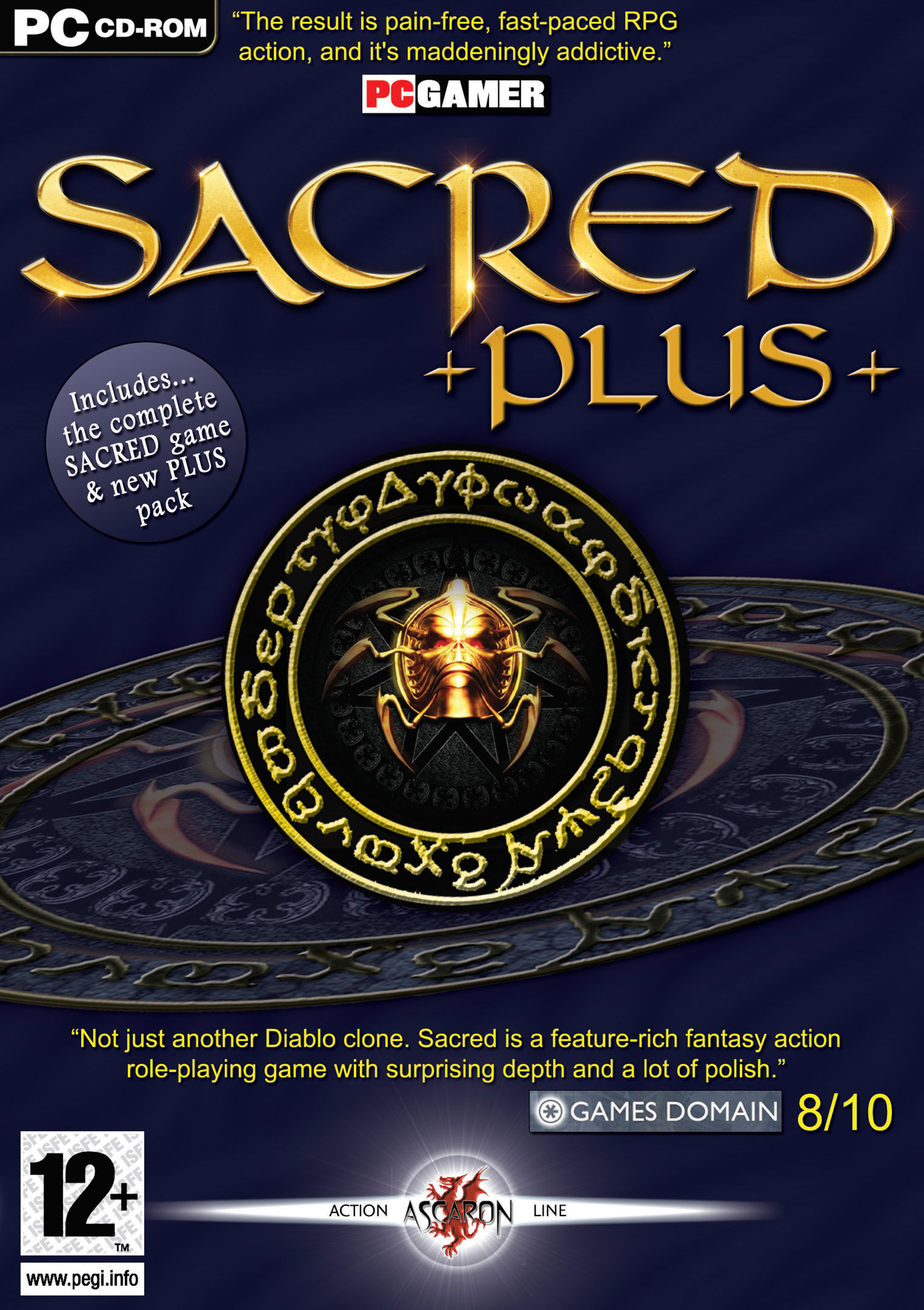 Sacred Plus - predn DVD obal