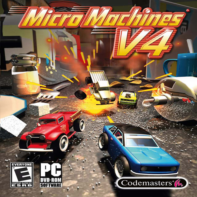 Micro Machines V4 - predn CD obal