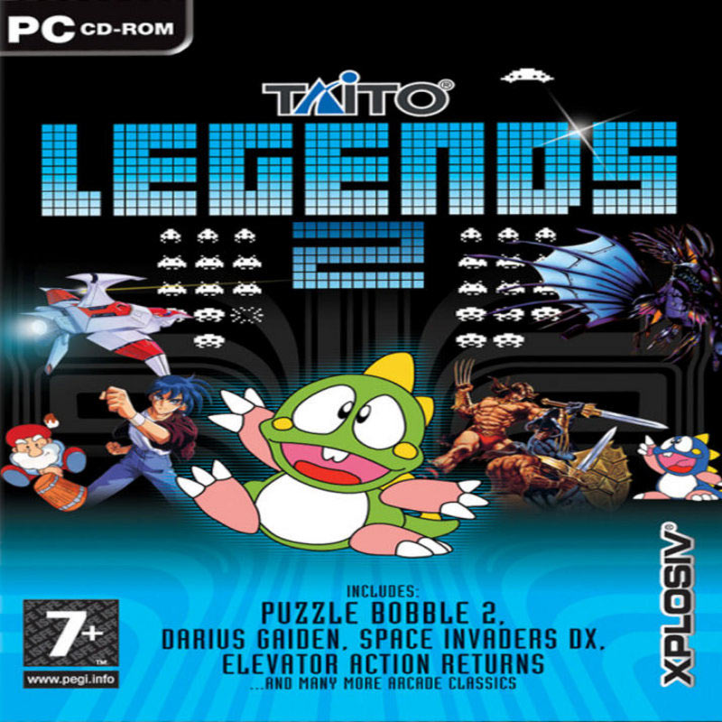 Taito Legends 2 - predn CD obal