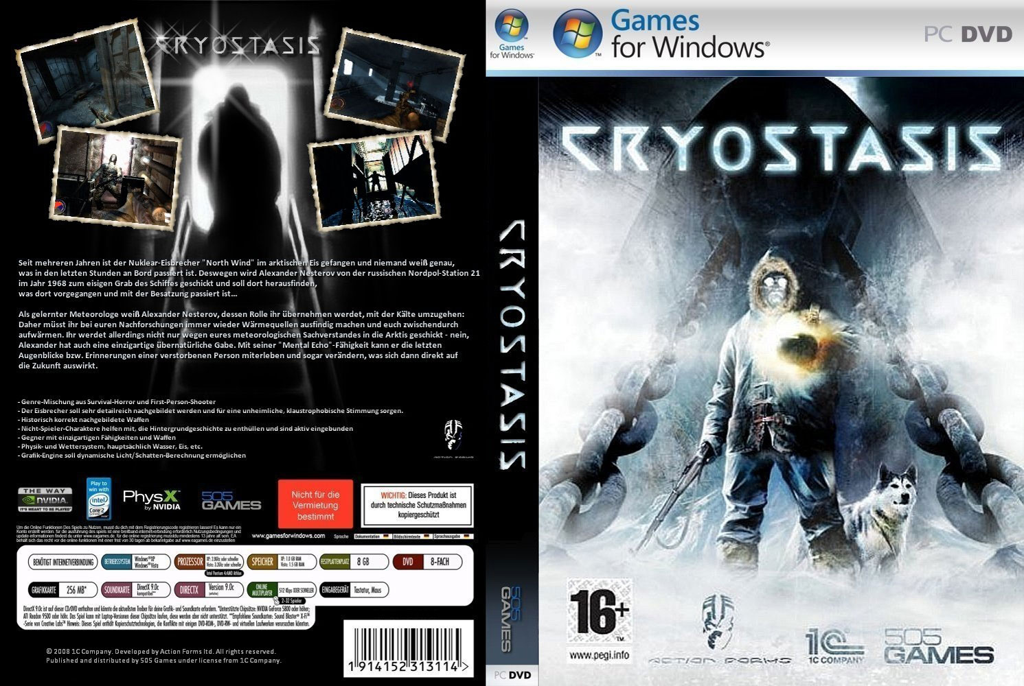 Cryostasis: Sleep of Reason - DVD obal 3