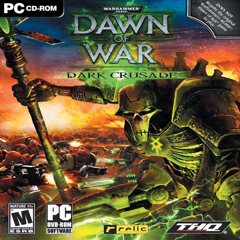 Warhammer 40000: Dawn of War - Dark Crusade - predn CD obal
