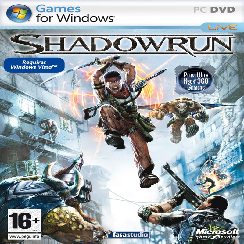 Shadowrun - predn CD obal