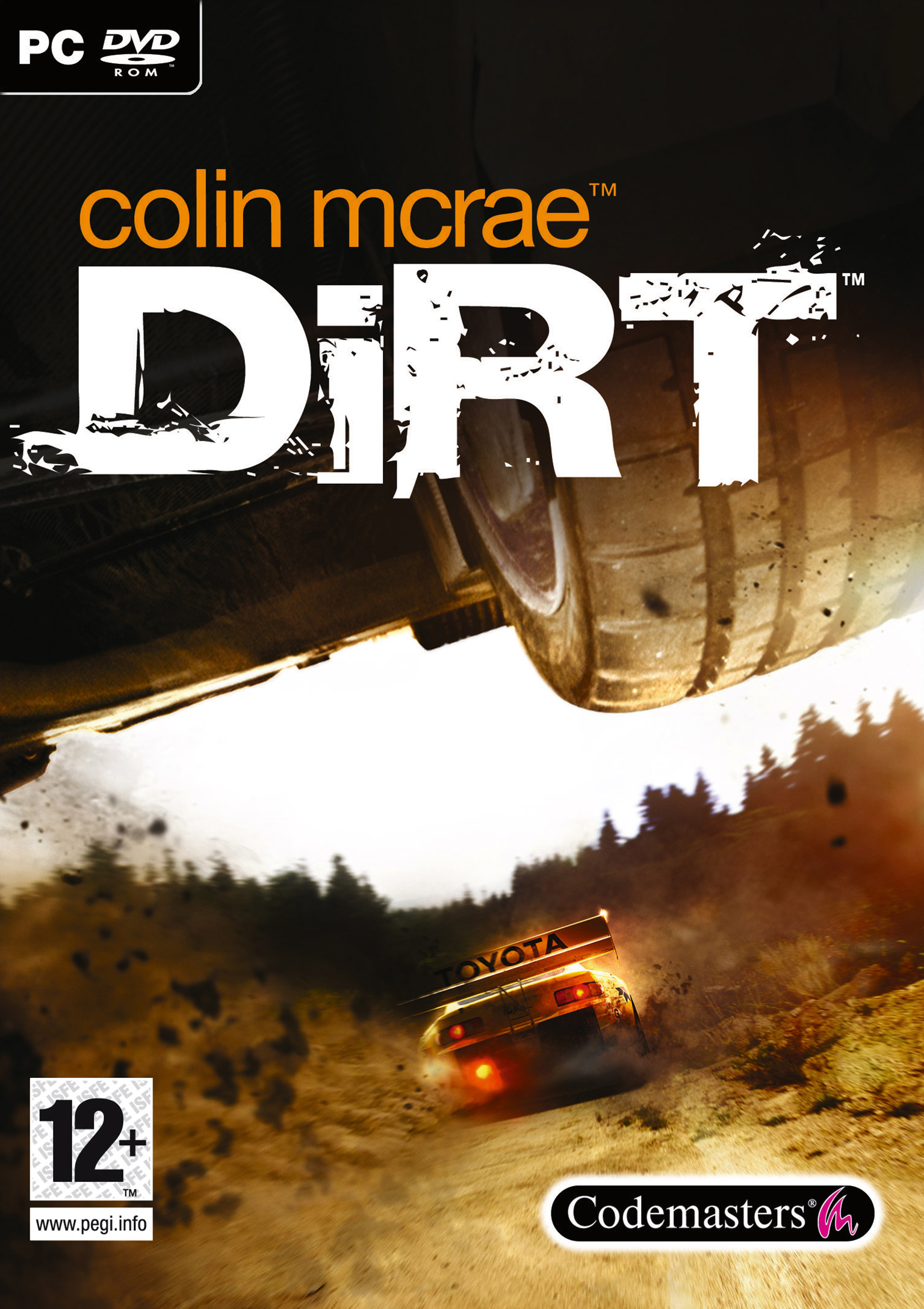 Colin McRae: DiRT - predn DVD obal