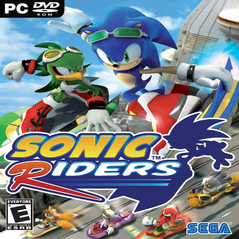 Sonic Riders - predn CD obal