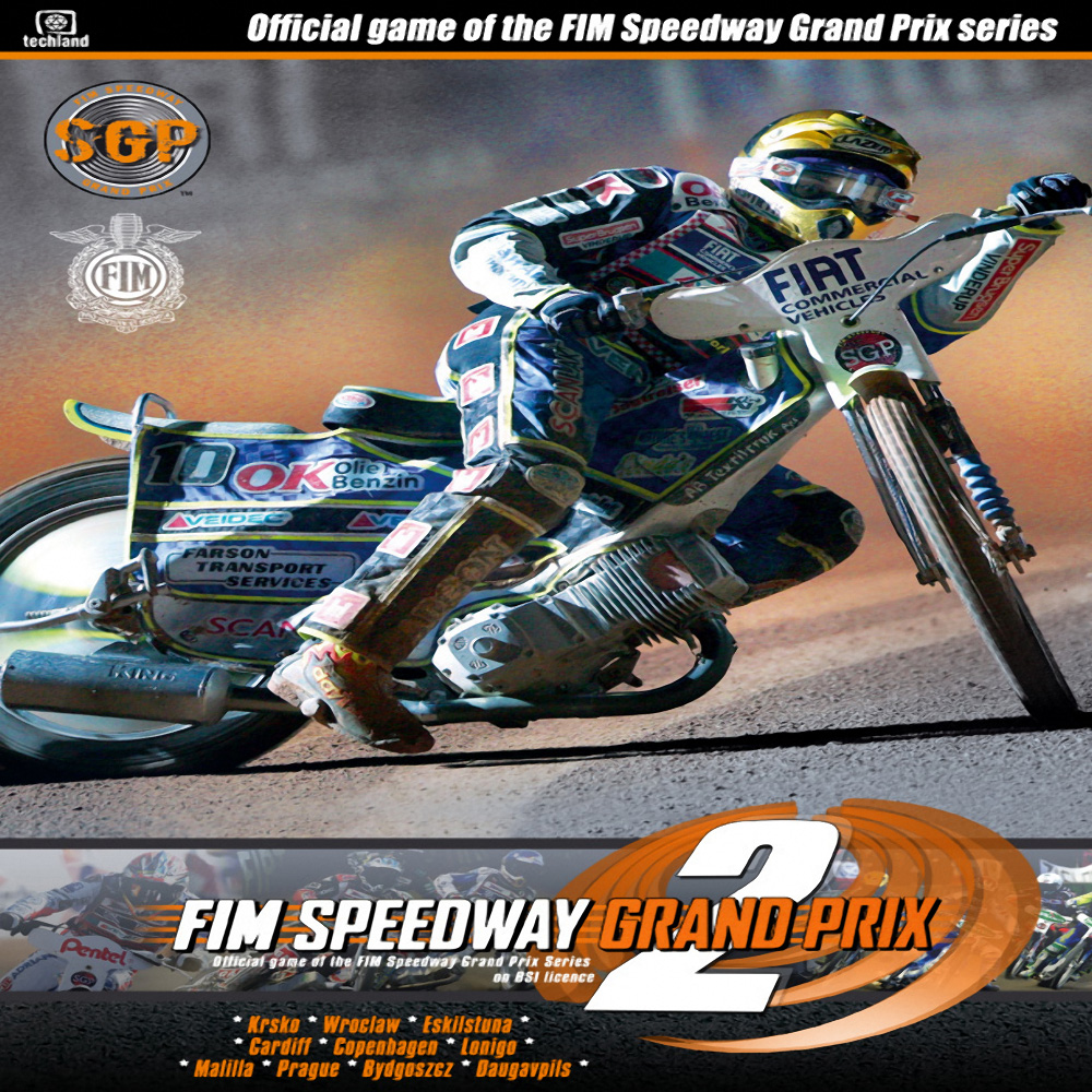 FIM Speedway Grand Prix 2 - predn CD obal