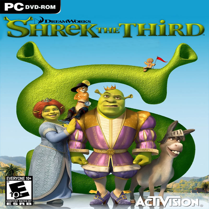 Shrek the Third - predn CD obal 2