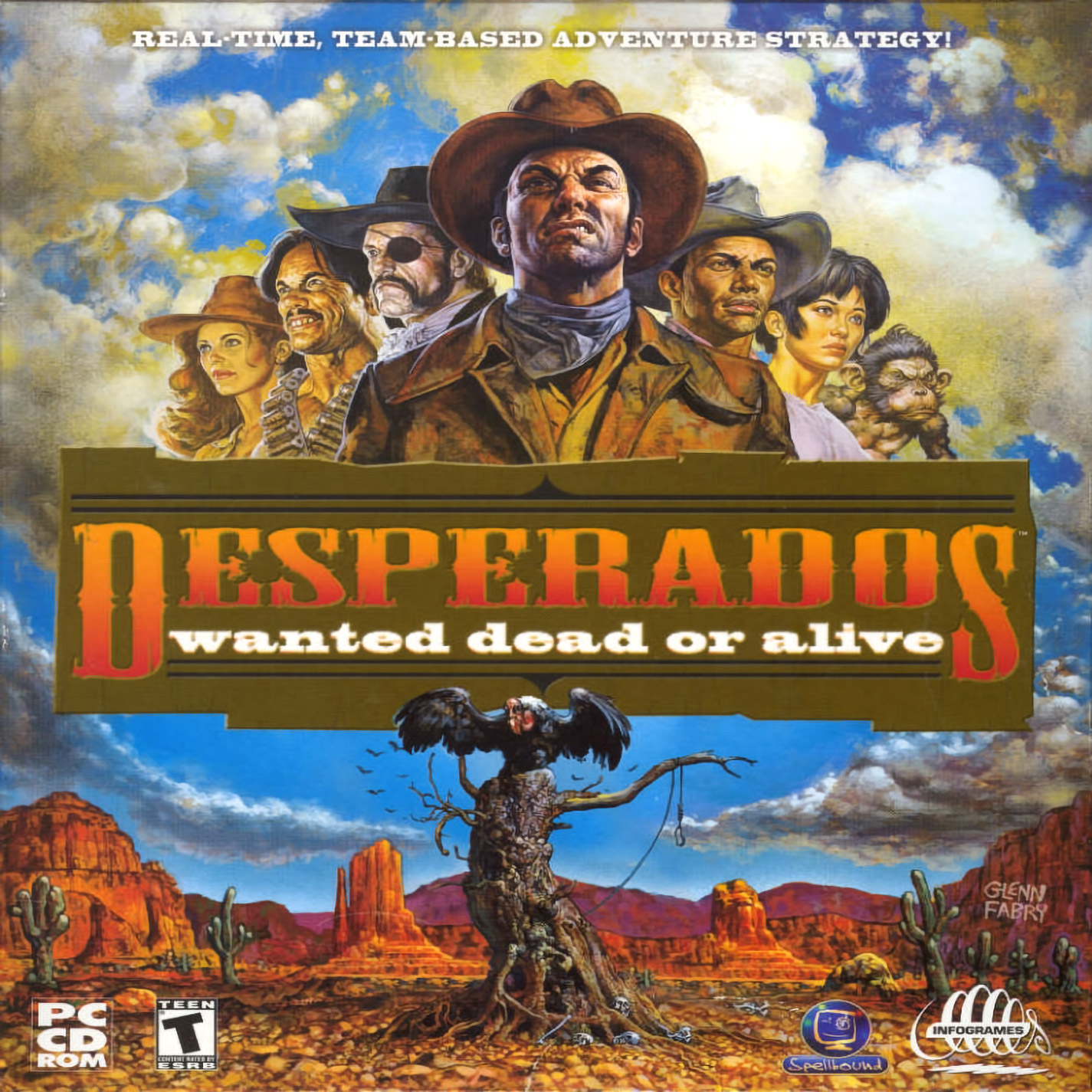 Desperados: Wanted Dead or Alive - predn CD obal 2