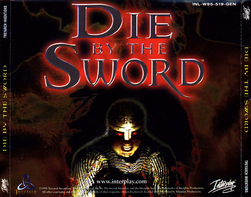 Die by the Sword - zadn CD obal