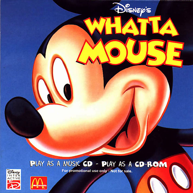 Disney's Whatta Mouse - predn CD obal