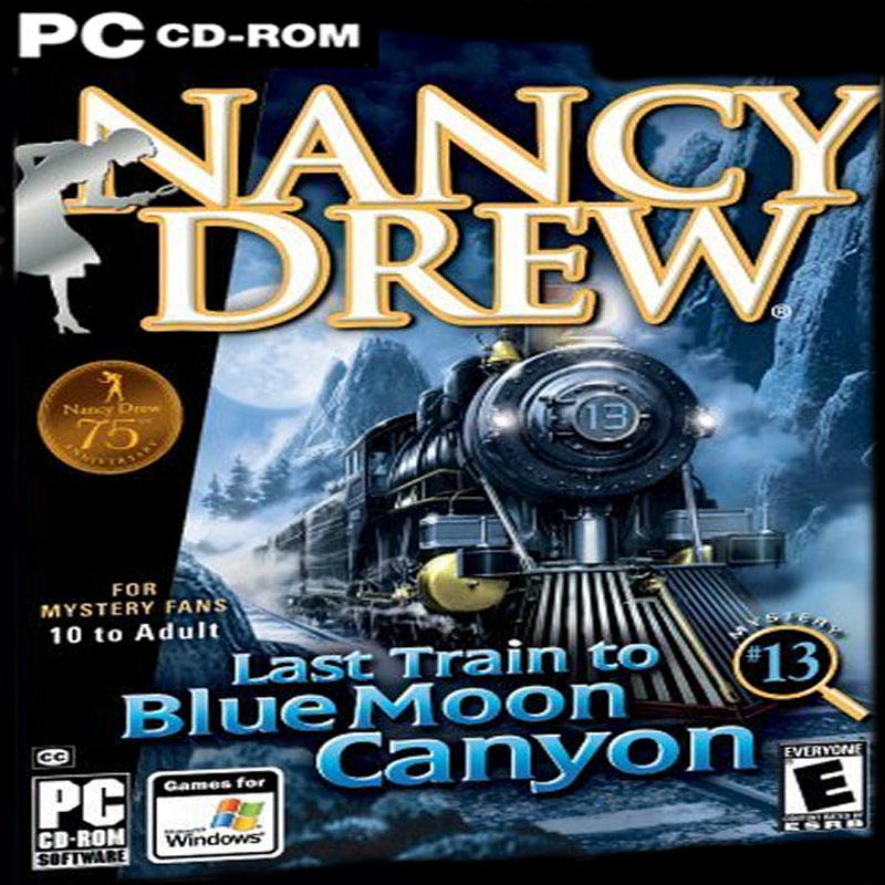 Nancy Drew: Last Train to Blue Moon Canyon - predn CD obal