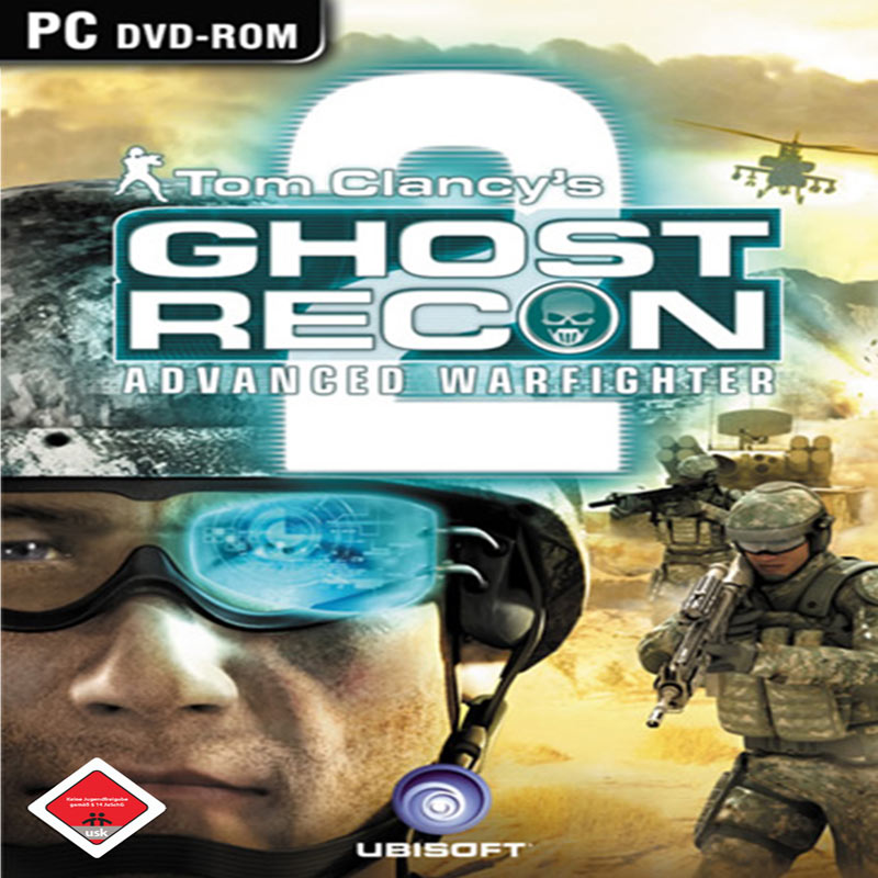 Ghost Recon: Advanced Warfighter 2 - predn CD obal 3