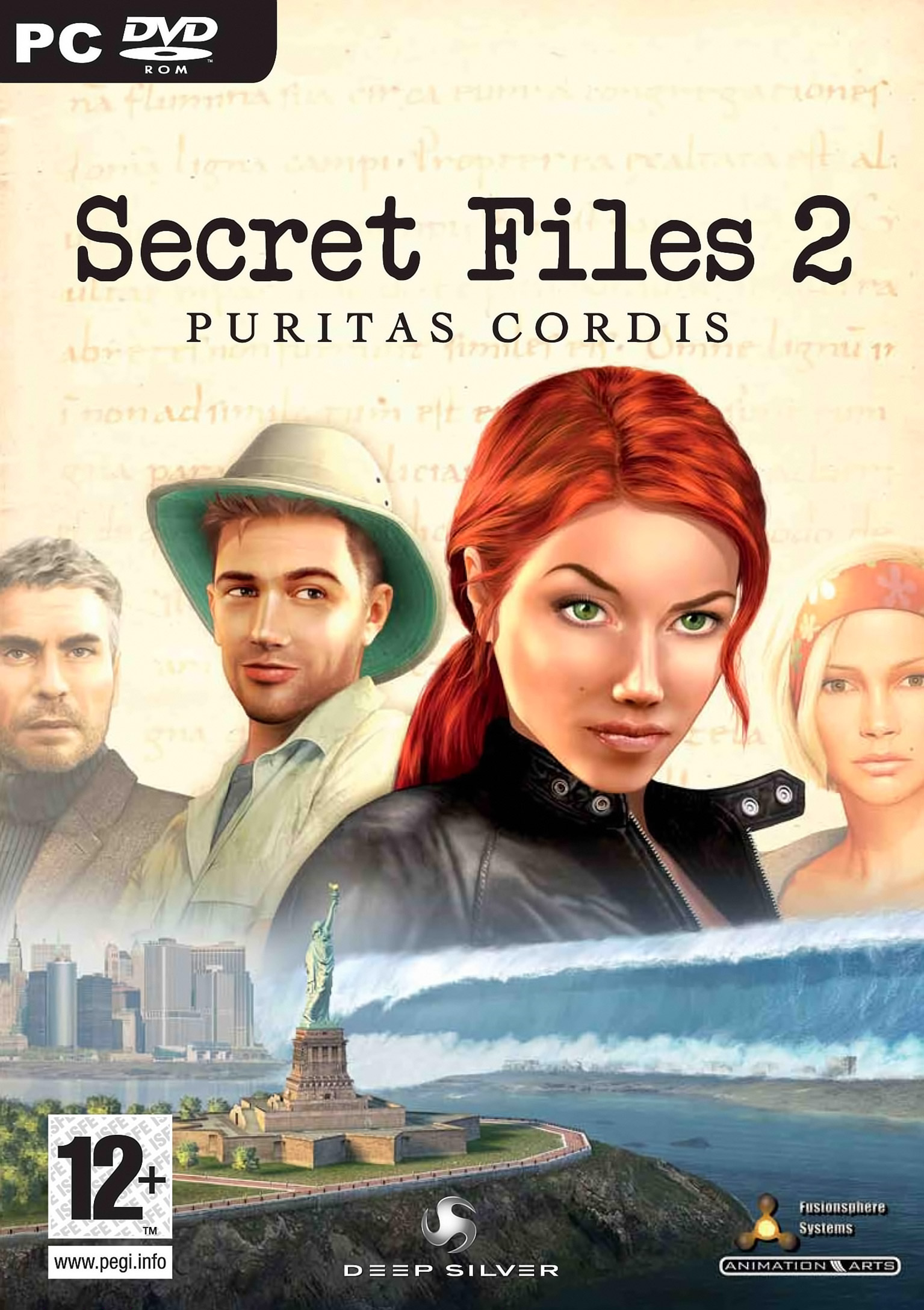 Secret Files 2: Puritas Cordis - predn DVD obal