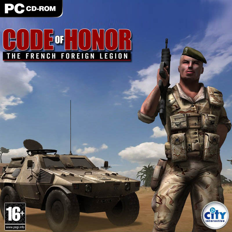 Code of Honor: The French Foreign Legion - predn CD obal