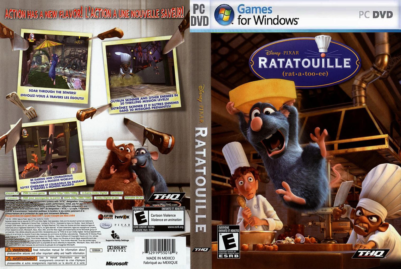 Ratatouille - DVD obal