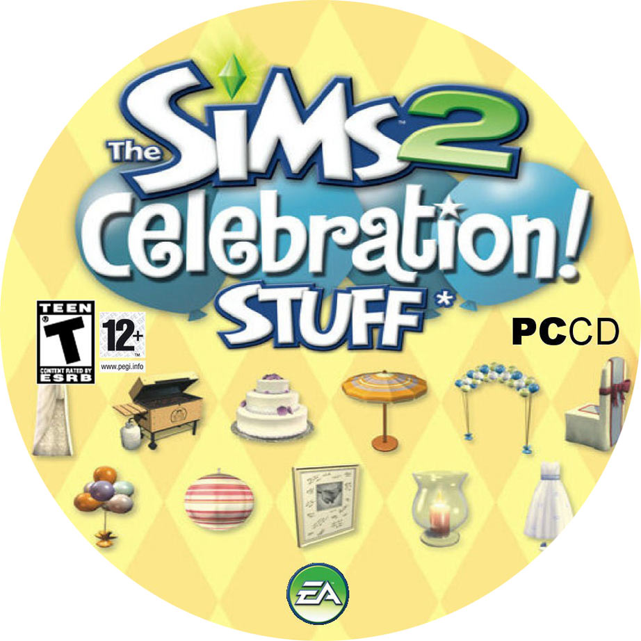 The Sims 2: Celebration Stuff - CD obal