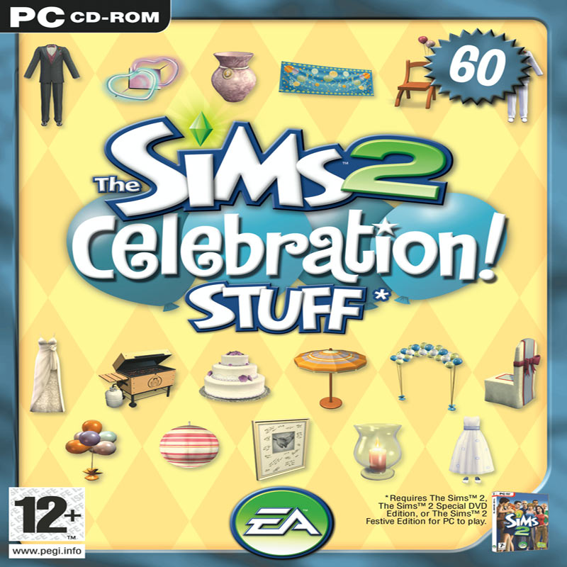 The Sims 2: Celebration Stuff - predn CD obal