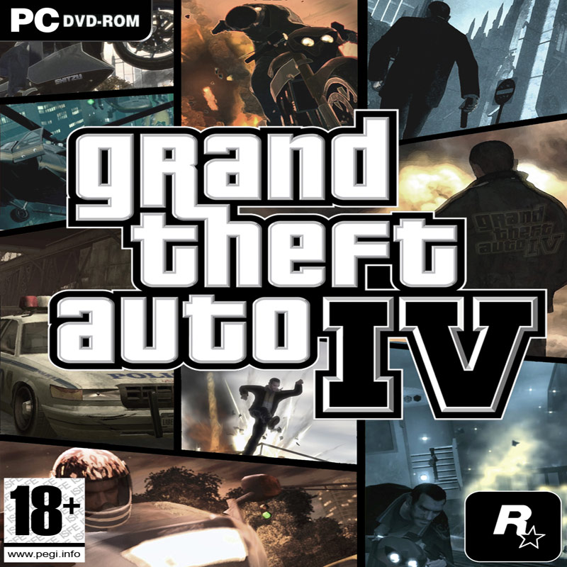 Grand Theft Auto IV - predn CD obal 2
