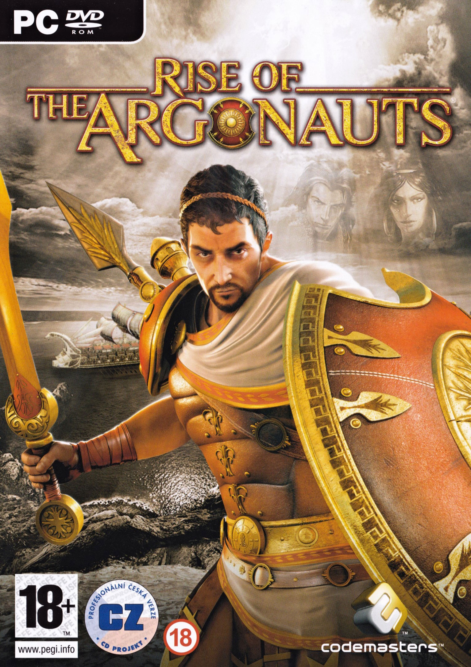 Rise of the Argonauts - predn DVD obal