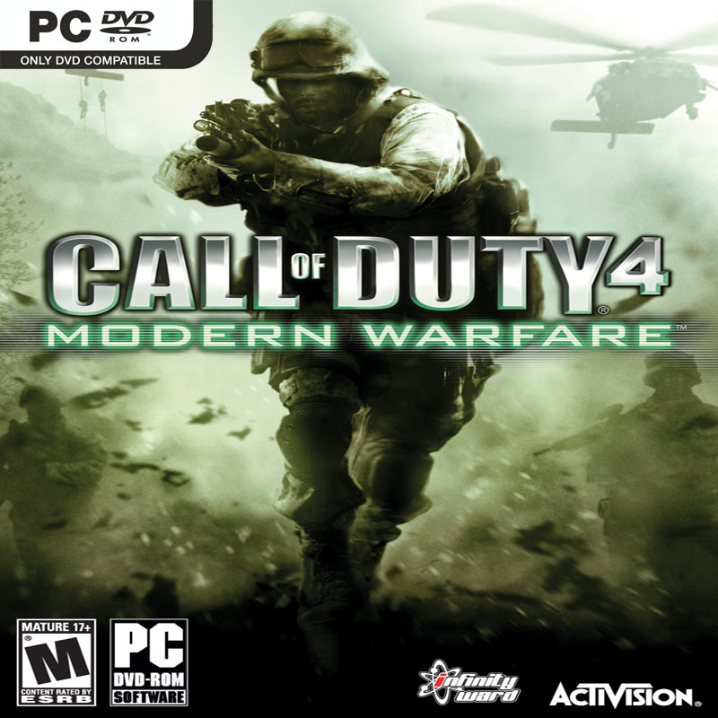 Call of Duty 4: Modern Warfare - predn CD obal