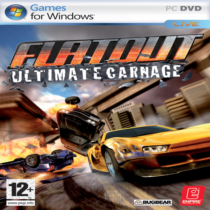 FlatOut: Ultimate Carnage - predn CD obal